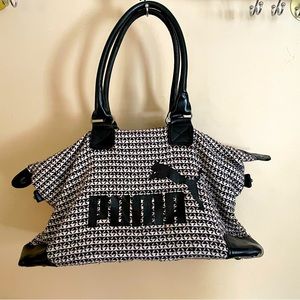 PUMA bowling bag style purse handbag